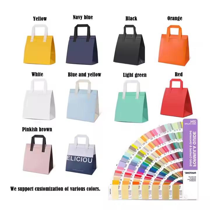 Custom Printed Insulated FoodBeverage Takeaway Bags Reusable Non-Woven Insulated Bags (5) Custom Printed Insulated FoodBeverage Takeaway Bags Reusable Non-Woven Insulated Bags (5)