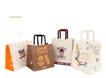 HANDLED KRAFT PAPER BAG