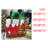 Custom Christmas-Print Disposable Coffee Insulated Bags/Takeout Eco-Friendly Non-Woven Bags