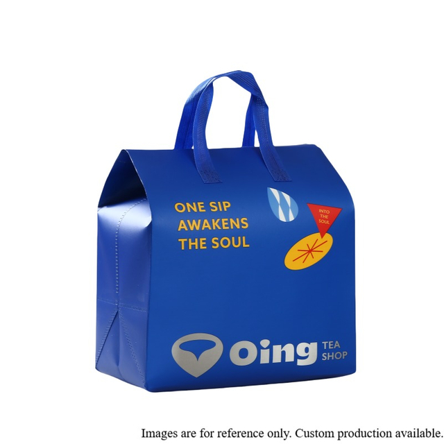 Manufacturer Supplies Wholesale Non-Woven Insulated Refrigerated Bags for Milk/Tea/Coffee /Cakes/Desserts Food-Delivery