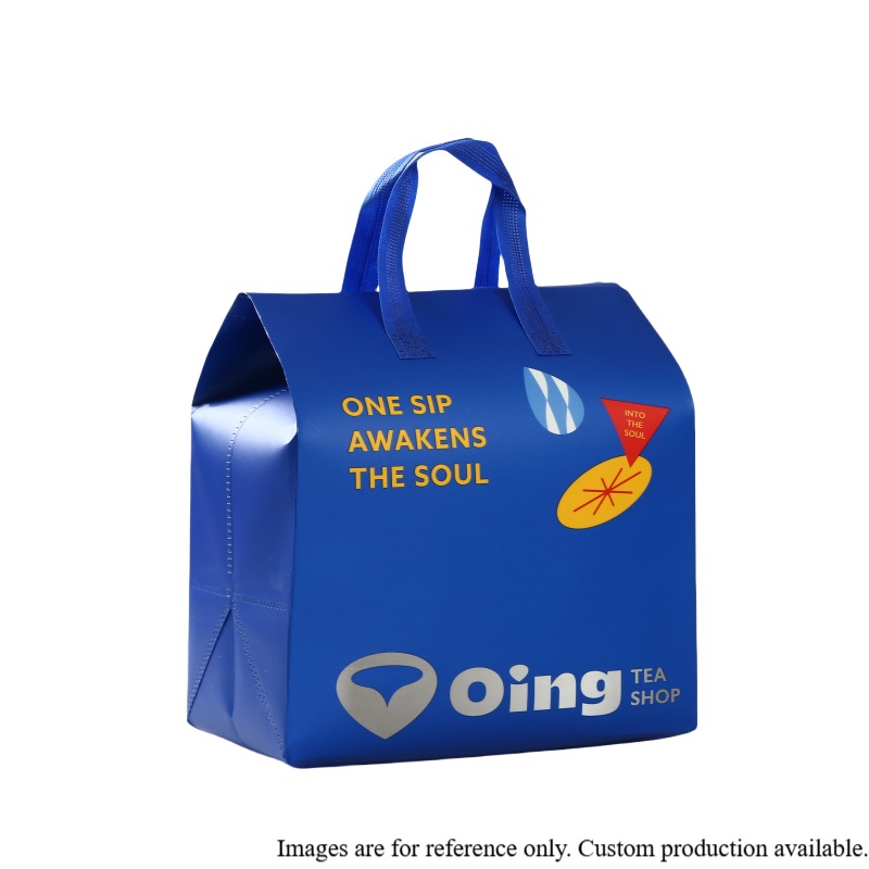 Manufacturer Supplies Wholesale Non-Woven Insulated Refrigerated Bags for Milk/Tea/Coffee /Cakes/Desserts Food-Delivery