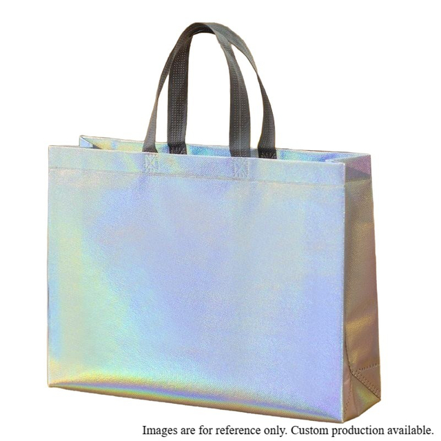 Luxury Laminated Reusable Tote Bag Gift Packaging Groceries/Promotion/Clothing Non-Woven Bags