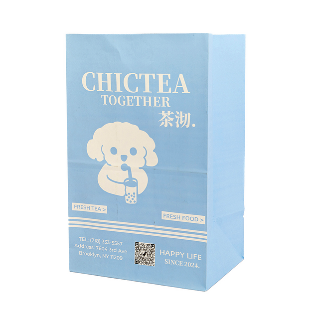 Flat Bottom Paper Bag