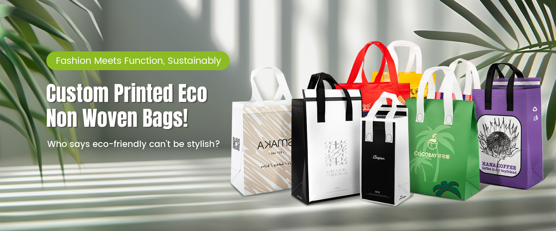 Stylish eco-friendly non woven bag