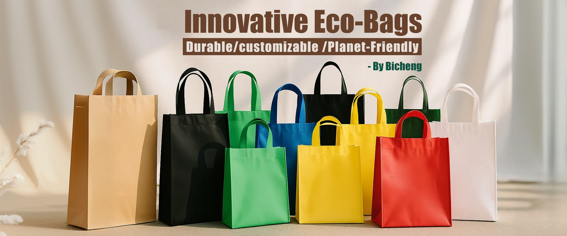 Durable eco-friendly non woven bag