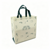Custom Printed Non-Woven Tote Bag with Minimalist Botanical Design