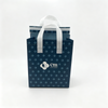 Premium Laminated Tote Bag with Black Trim & Customizable Logo Area